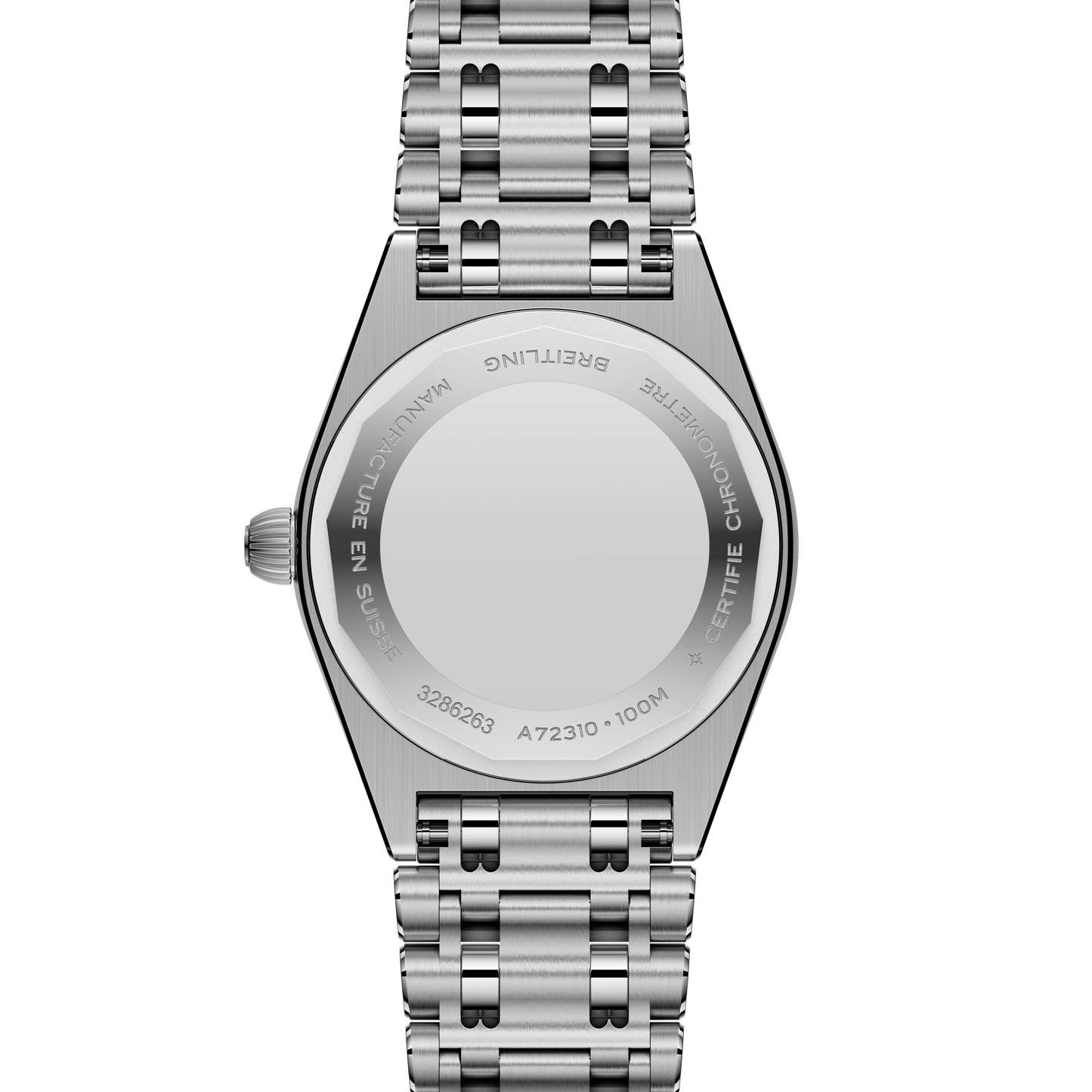 Breitling's Chronomat 28 with Blue Mother-of-Pearl Dial