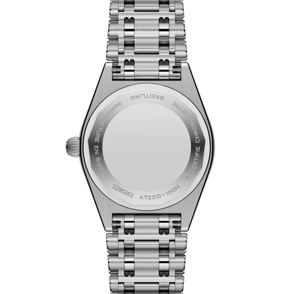 Breitling's Chronomat 28 with Pink Mother-of-Pearl Dial & Diamonds
