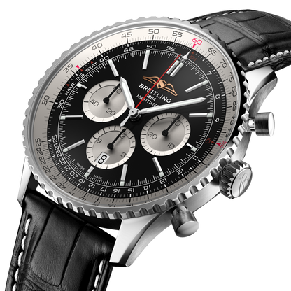 Breitling's Navitimer B01 Chronograph 46 with Black Dial