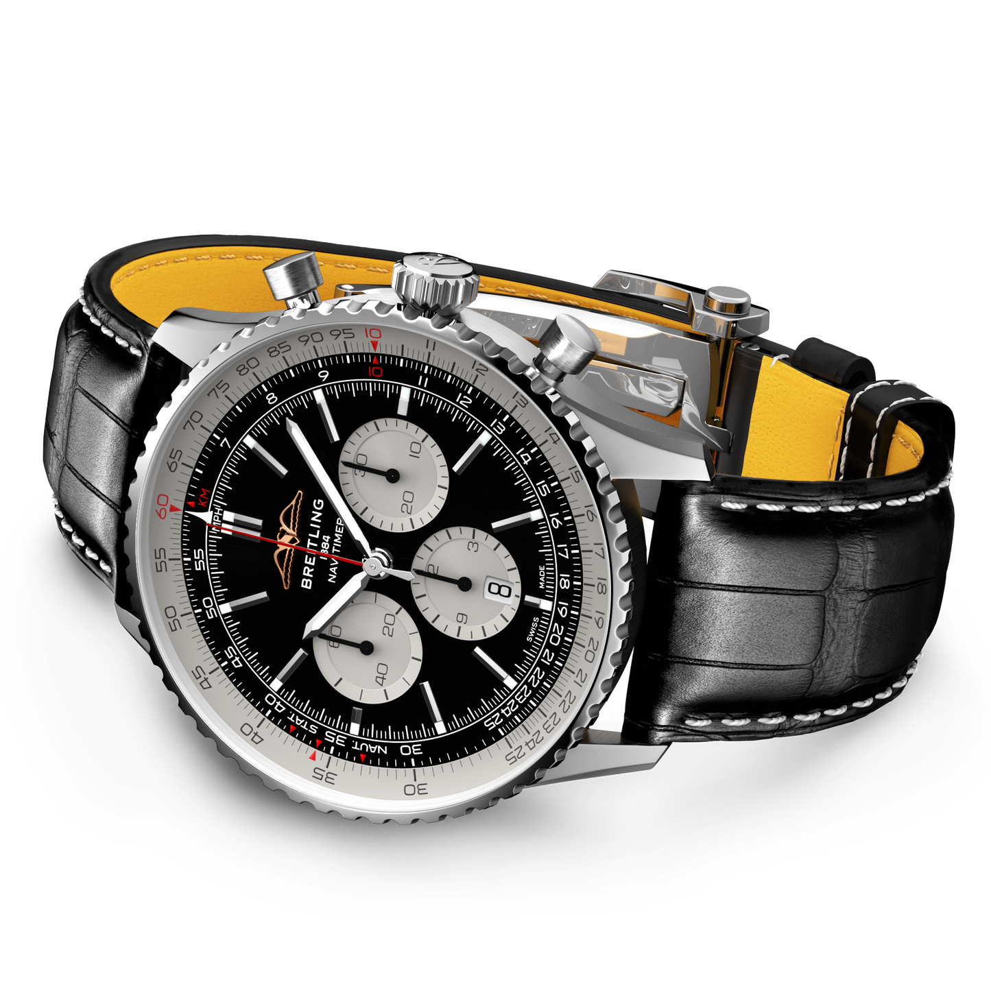 Breitling's Navitimer B01 Chronograph 46 with Black Dial