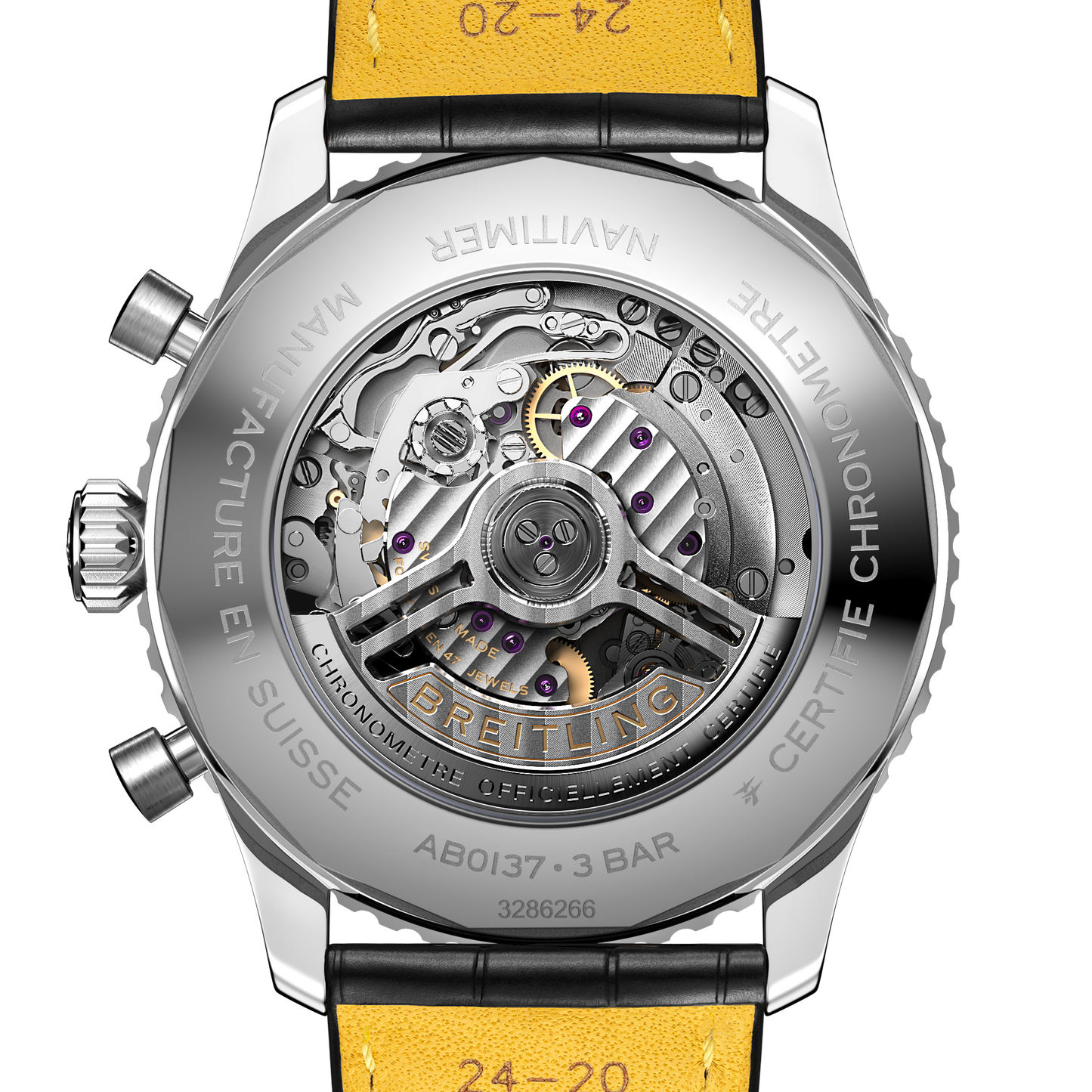Breitling's Navitimer B01 Chronograph 46 with Black Dial