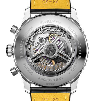 Breitling's Navitimer B01 Chronograph 46 with Black Dial