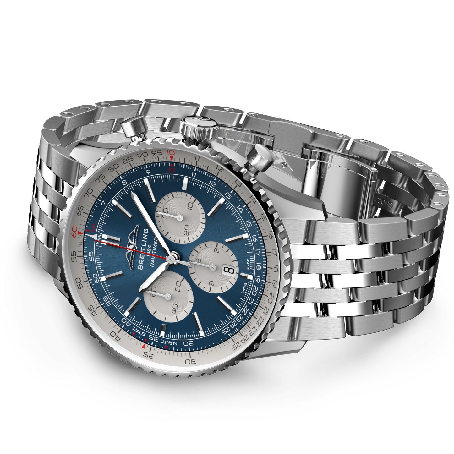 Breitling's Navitimer B01 Chronograph 46 with Blue Dial