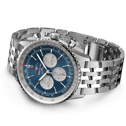 Breitling's Navitimer B01 Chronograph 46 with Blue Dial