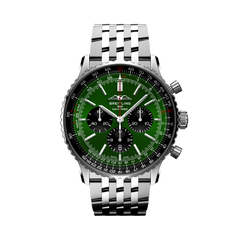 Breitling's Navitimer B01 Chronograph 46 with Green Dial