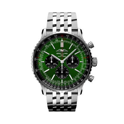 Breitling's Navitimer B01 Chronograph 46 with Green Dial