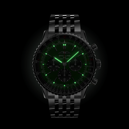 Breitling's Navitimer B01 Chronograph 46 with Green Dial