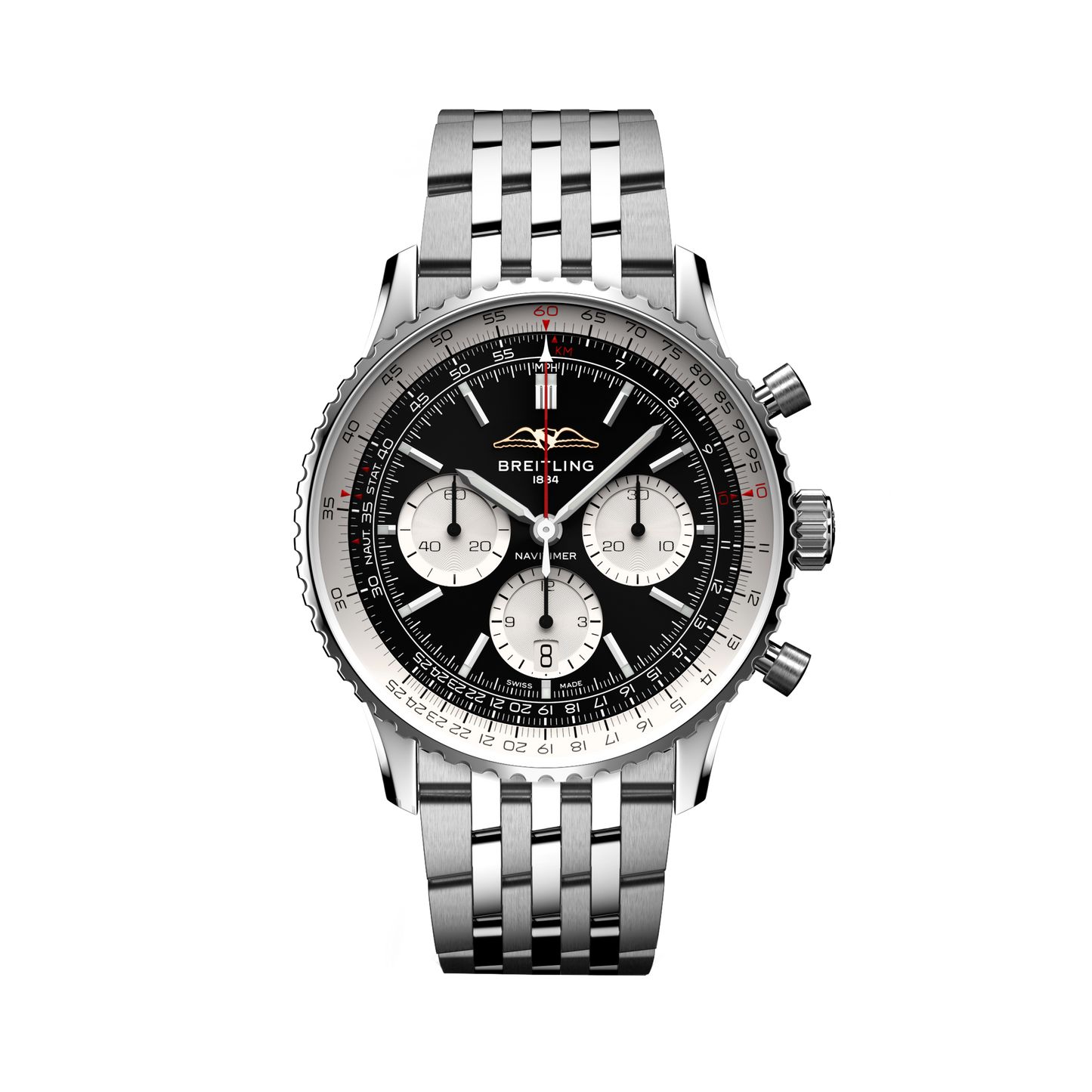 Breitling's Navitimer B01 Chronograph 43 with Black Dial