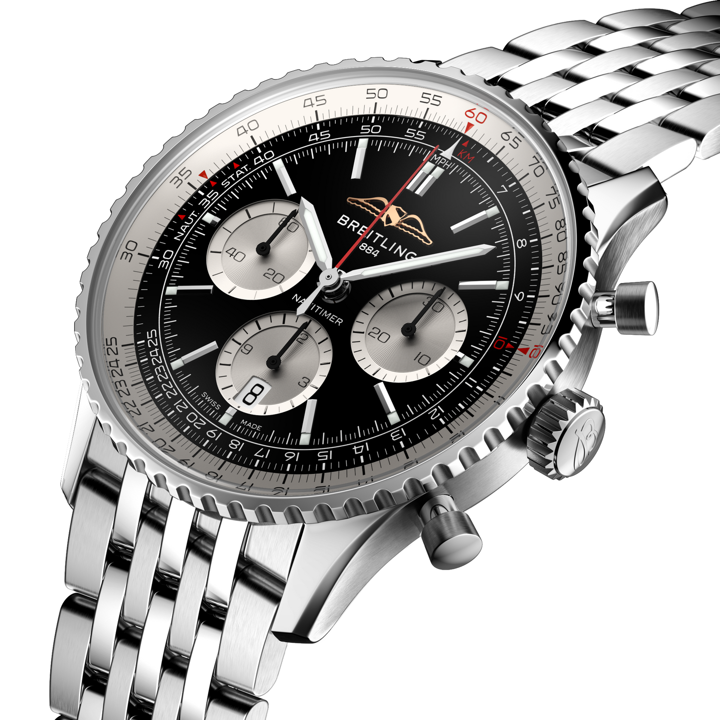 Breitling's Navitimer B01 Chronograph 43 with Black Dial