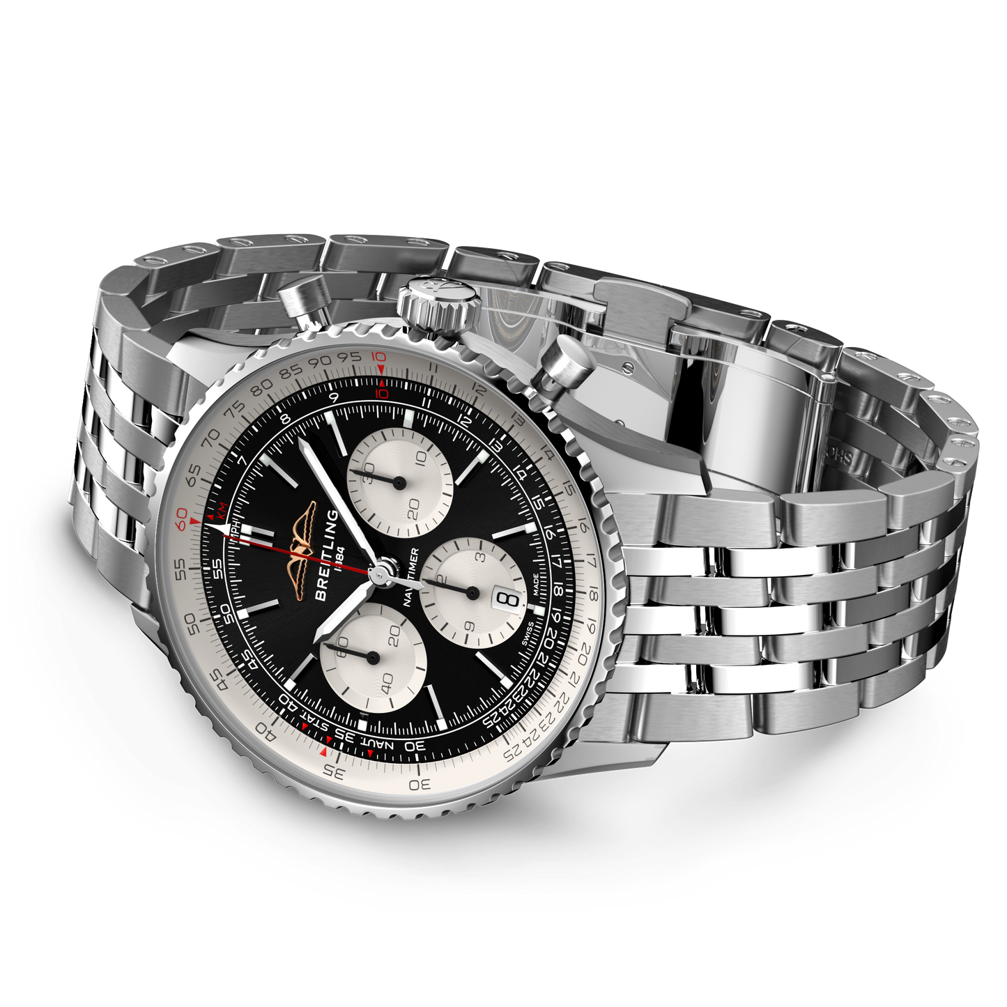 Breitling's Navitimer B01 Chronograph 43 with Black Dial