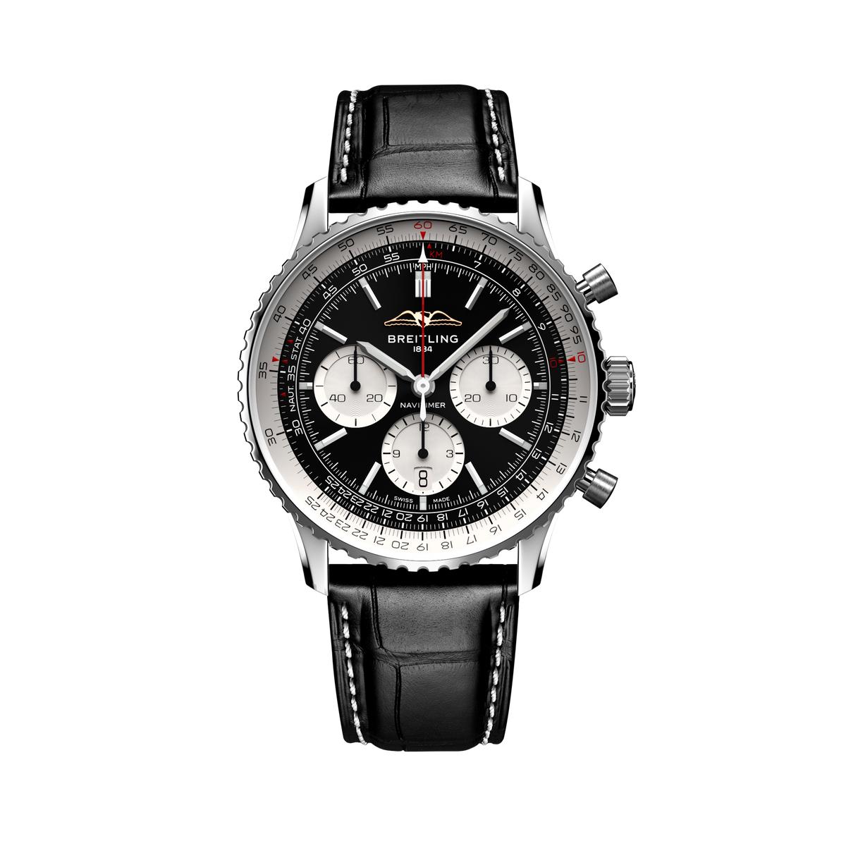 Breitling's Navitimer B01 Chronograph 43 with Black Dial
