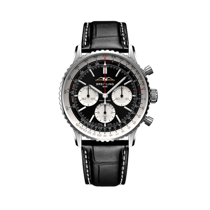 Breilting's Navitimer B01 Chronograph 43 with Black Dial