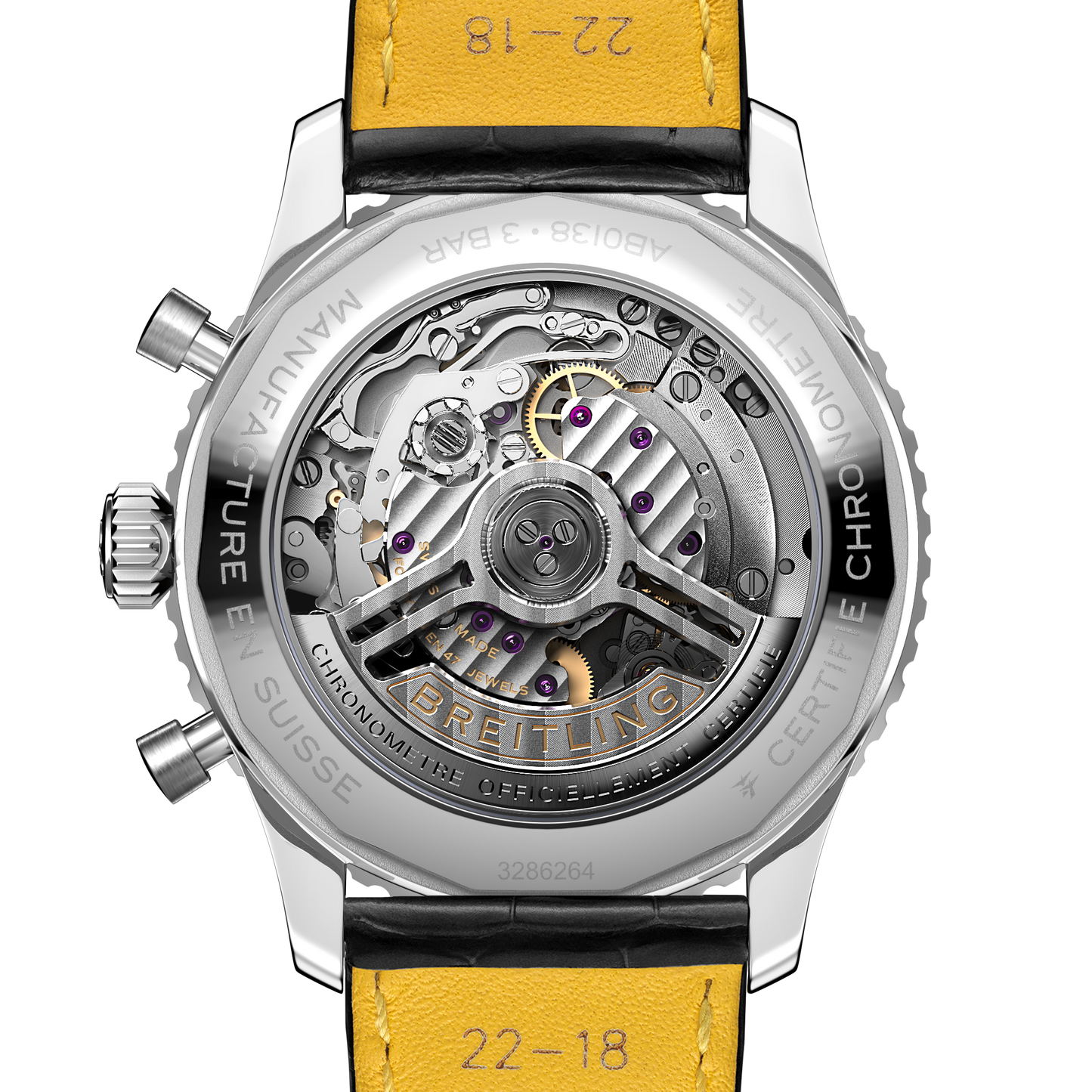 Breilting's Navitimer B01 Chronograph 43 with Black Dial