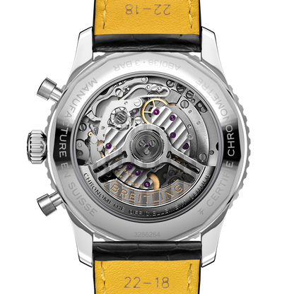 Breilting's Navitimer B01 Chronograph 43 with Black Dial