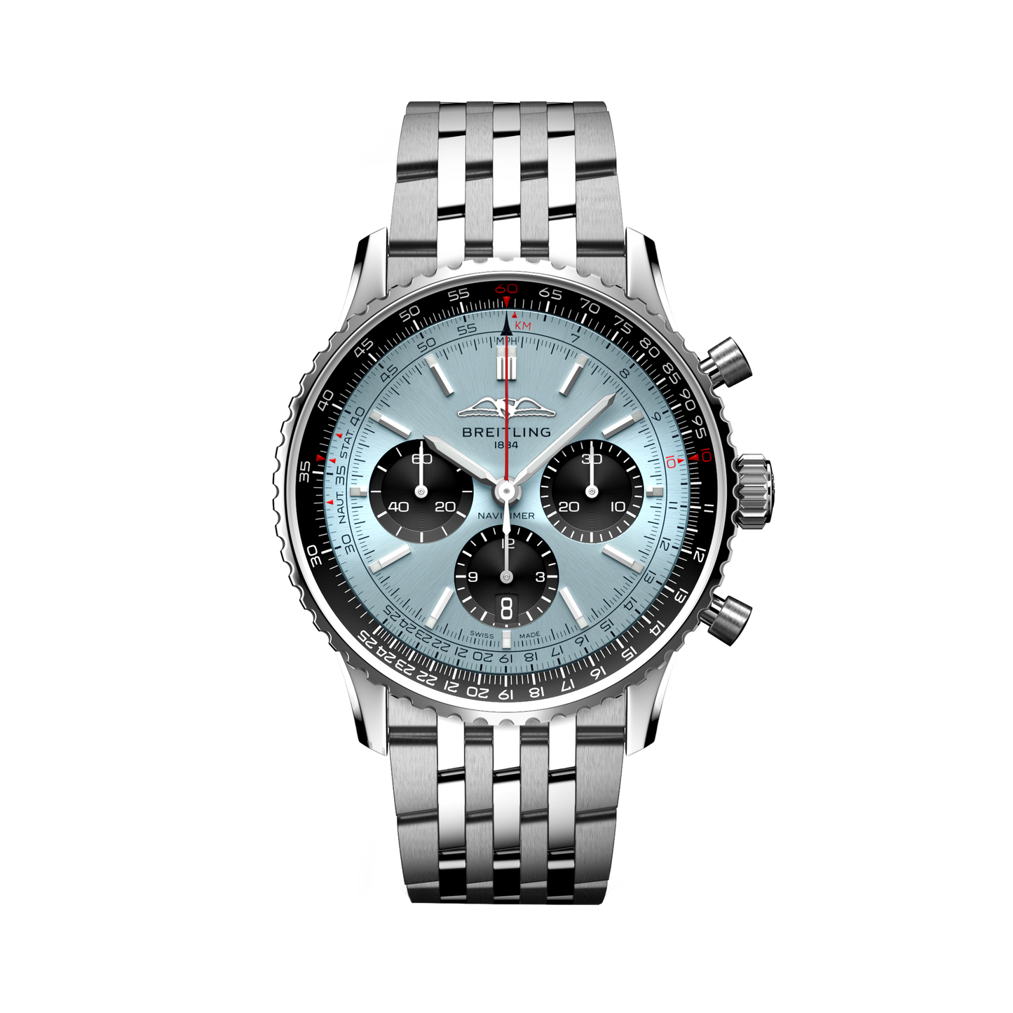 Breitling's Navitimer B01 Chronograph 43 with Blue Dial