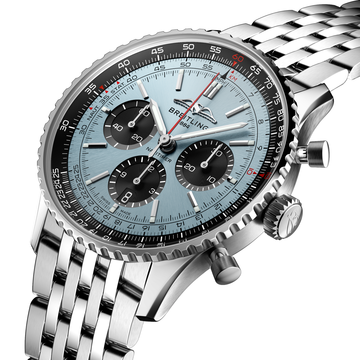 Breitling's Navitimer B01 Chronograph 43 with Blue Dial