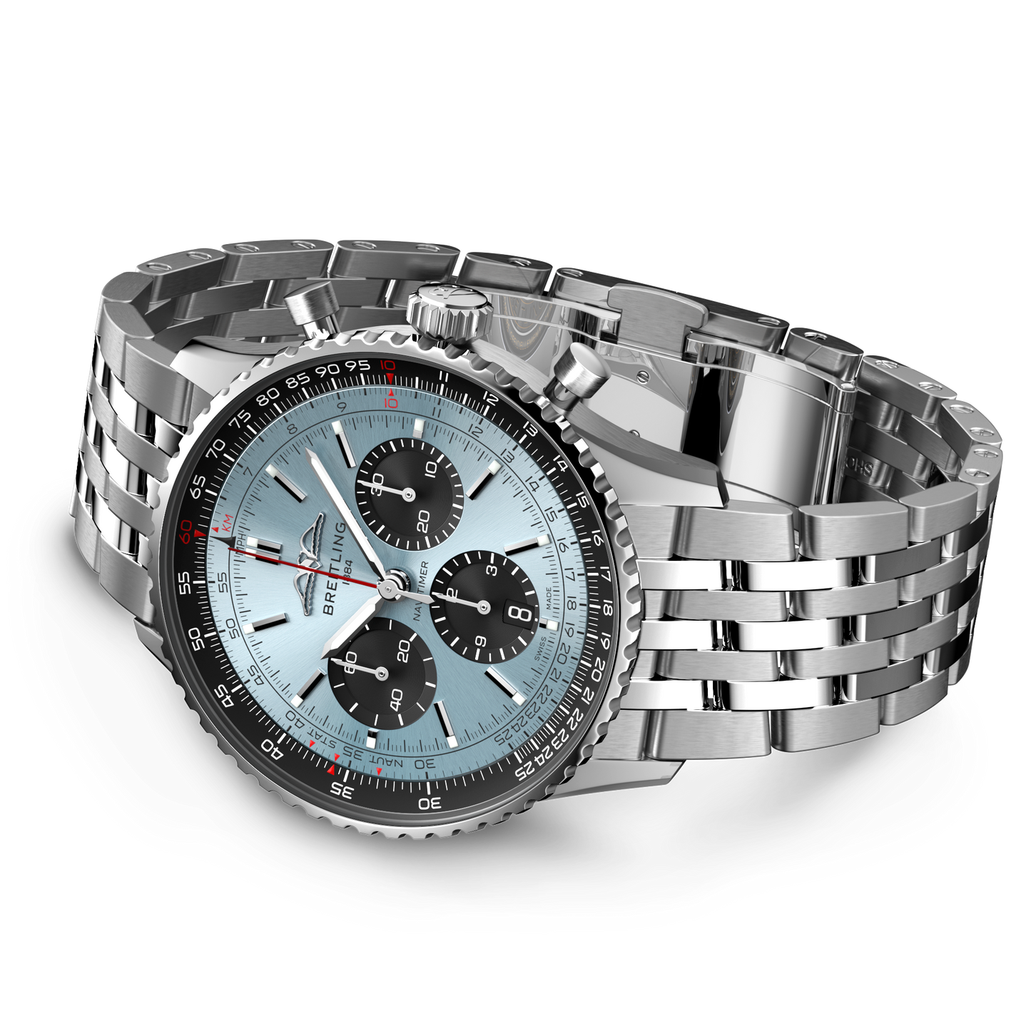 Breitling's Navitimer B01 Chronograph 43 with Blue Dial