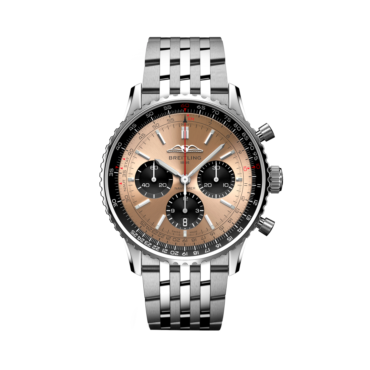Breitling's Navtimer B01 Chronograph 43 with Bronze-tone Dial