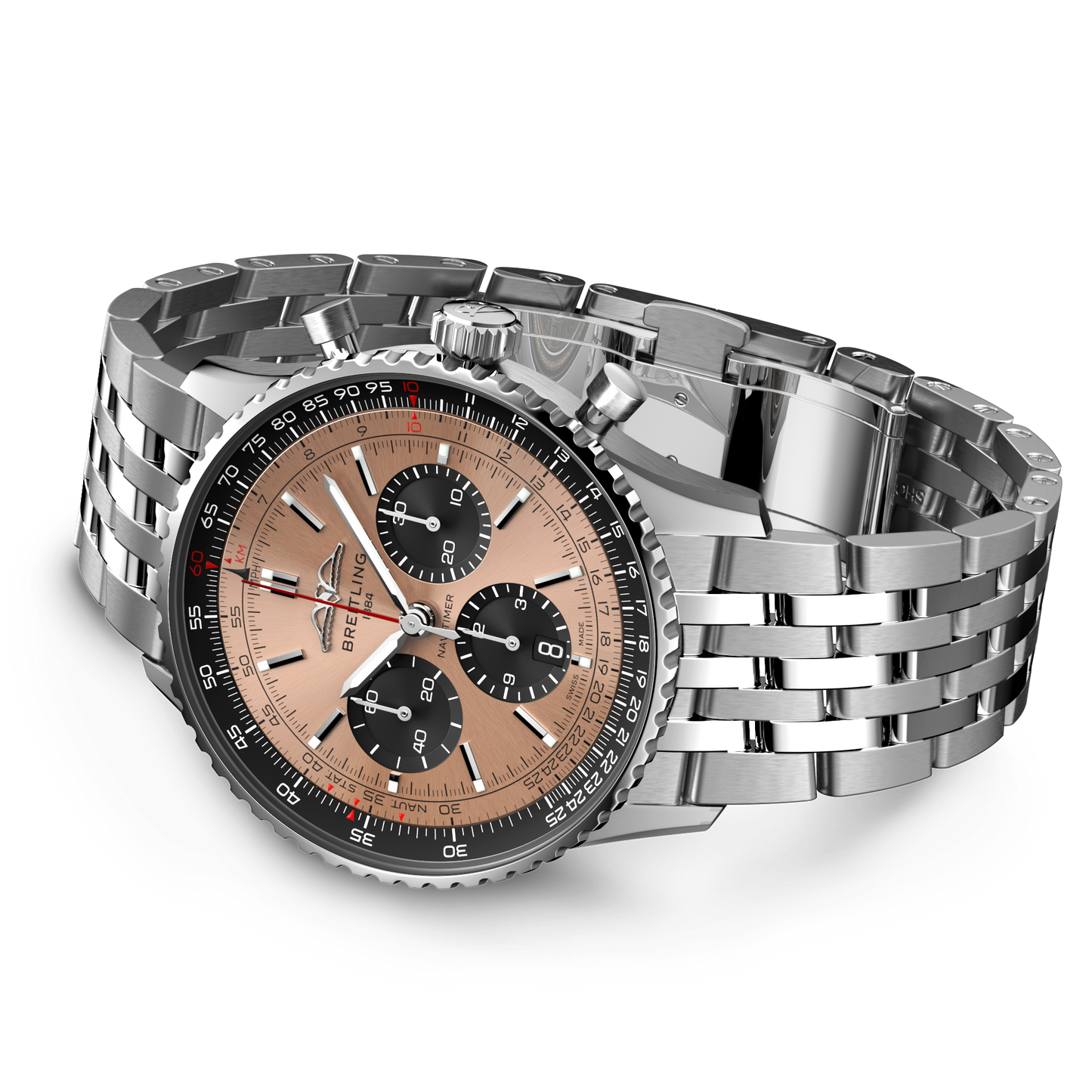 Breitling's Navtimer B01 Chronograph 43 with Bronze-tone Dial