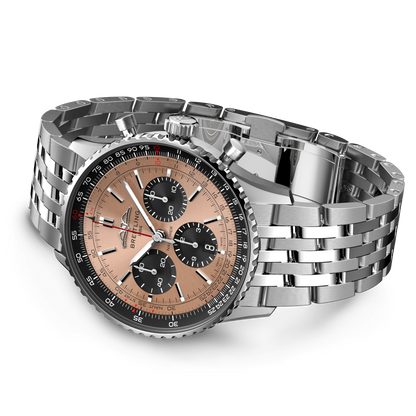 Breitling's Navtimer B01 Chronograph 43 with Bronze-tone Dial