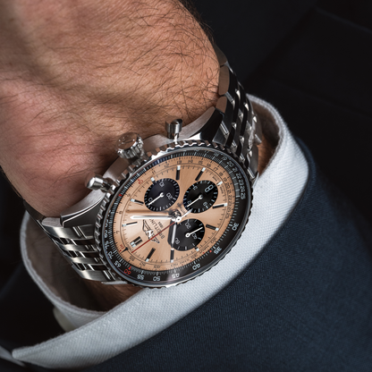 Breitling's Navtimer B01 Chronograph 43 with Bronze-tone Dial