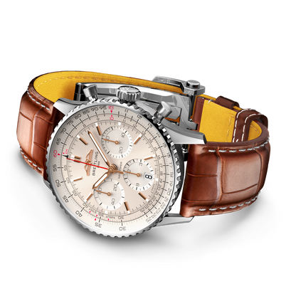 Breitling's Navitimer B01 Chronograph 41 with White Dial