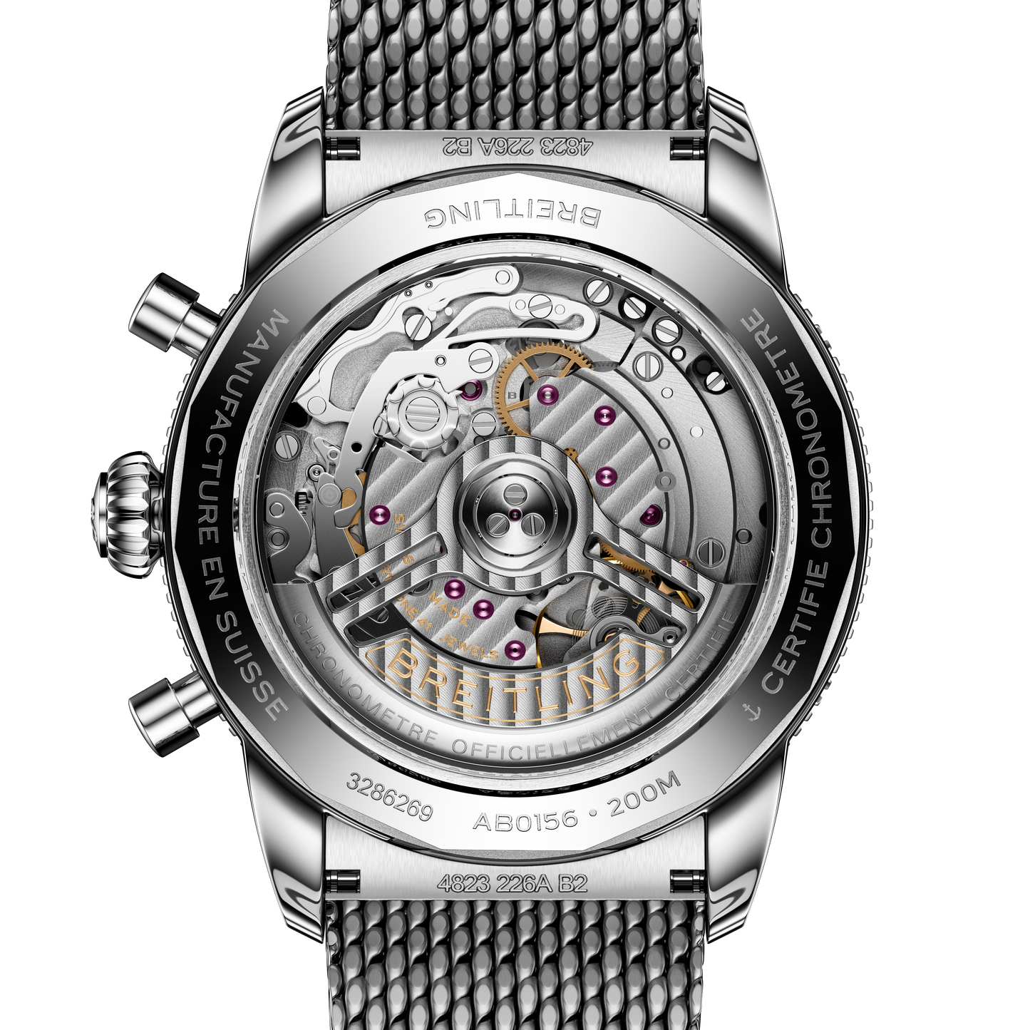 Breitling's Superocean Heritage B01 Chronograph 42 with Blue Dial