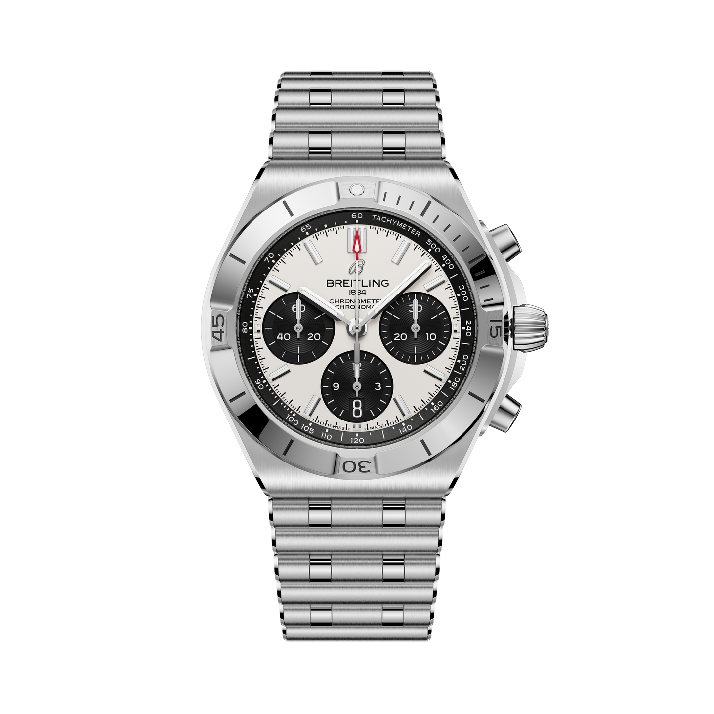 Breitling's Chronomat B01 Chronograph 42 with White Dial
