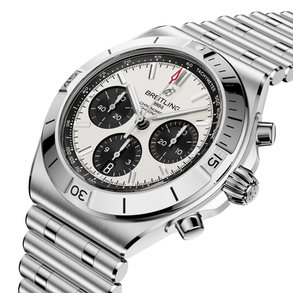 Breitling's Chronomat B01 Chronograph 42 with White Dial