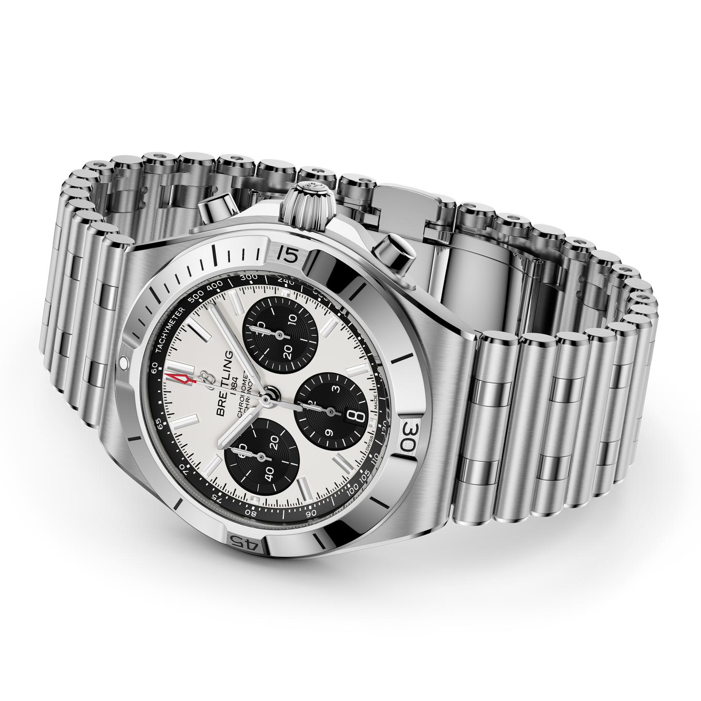 Breitling's Chronomat B01 Chronograph 42 with White Dial