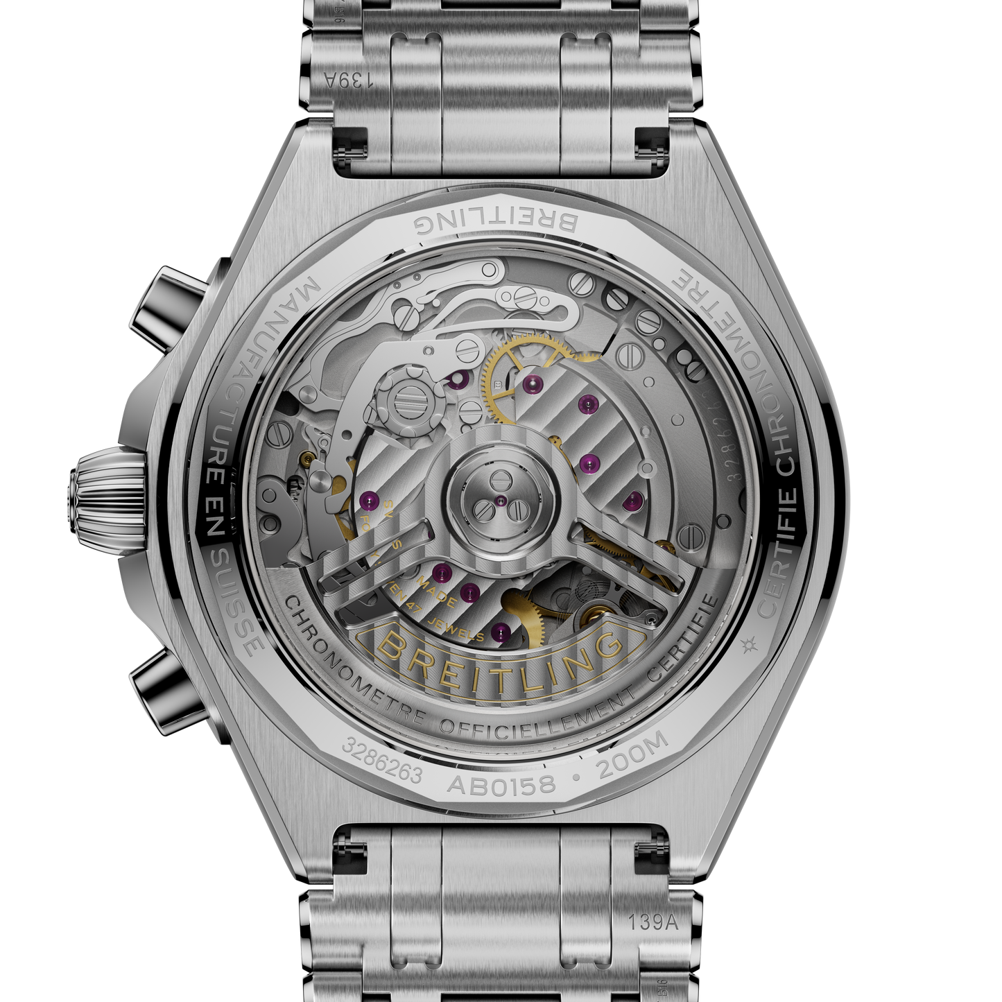Breitling's Chronomat B01 Chronograph 42 with White Dial