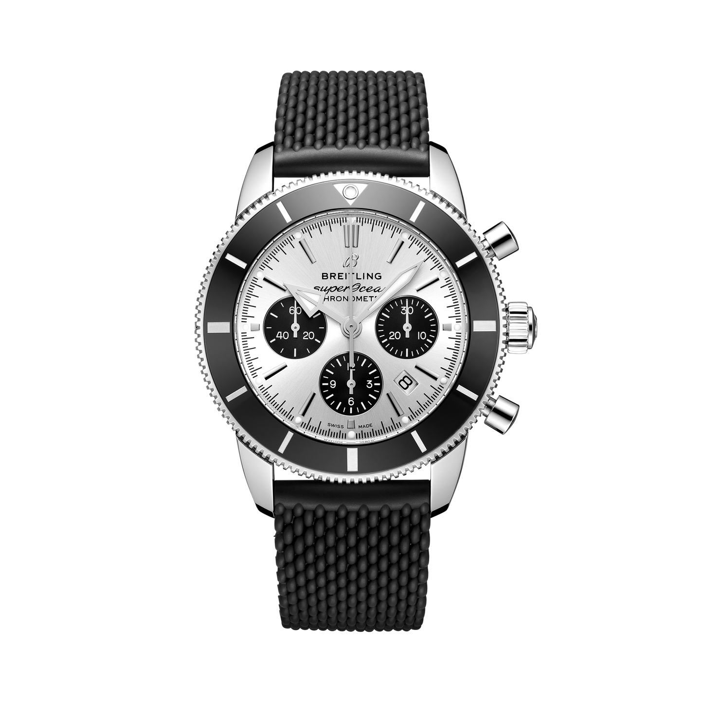 Breitling's Superocean Heritage B01 Chronograph 44 with Silver-tone Dial