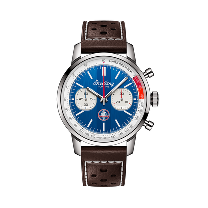 Breitling's Top Time B01 Shelby Cobra with Blue Chronograph Dial