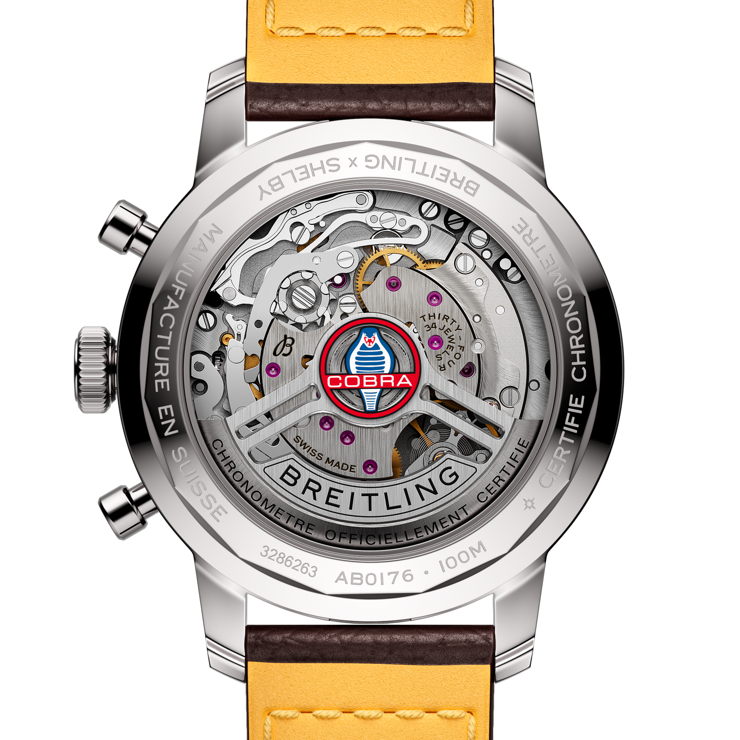 Breitling's Top Time B01 Shelby Cobra with Blue Chronograph Dial