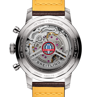 Breitling's Top Time B01 Shelby Cobra with Blue Chronograph Dial