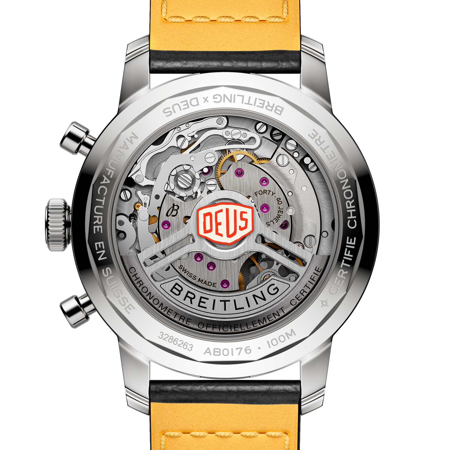 Breitling's Top Time B01 Deus with Black Chronograph Dial