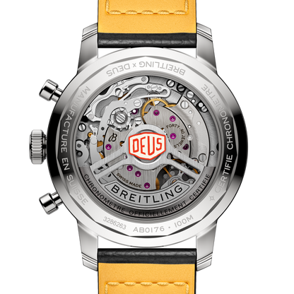Breitling's Top Time B01 Deus with Black Chronograph Dial