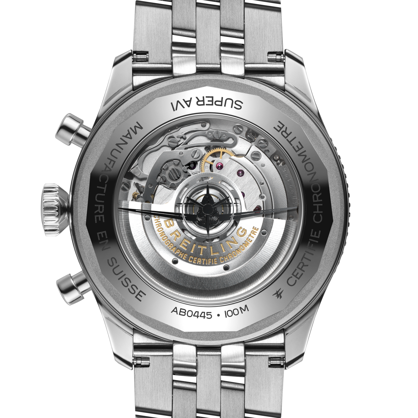 Breitling's Classic AVI Super AVI B04 Chronograph GMT 46 Curtiss Warhawk with Grey Dial