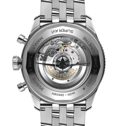 Breitling's Classic AVI Super AVI B04 Chronograph GMT 46 Curtiss Warhawk with Grey Dial