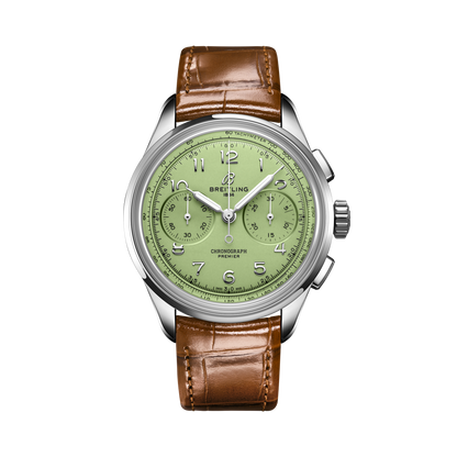 Breitling's Premier B09 Chronograph 40 with Green Dial