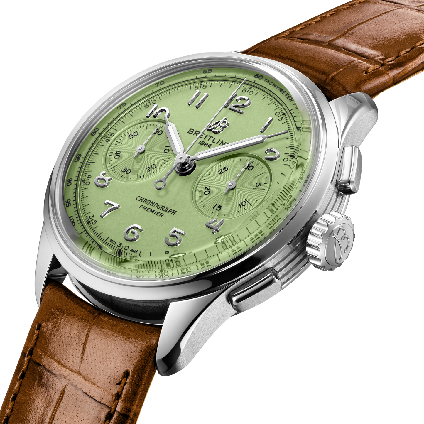 Breitling's Premier B09 Chronograph 40 with Green Dial