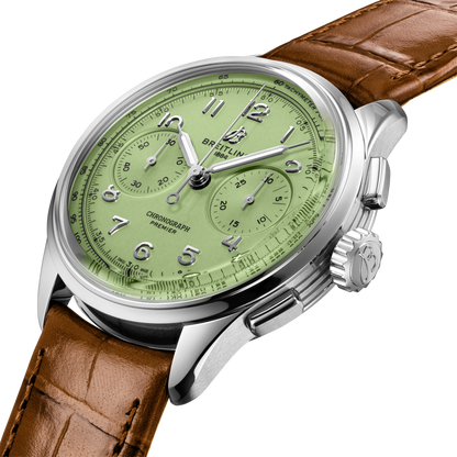 Breitling's Premier B09 Chronograph 40 with Green Dial