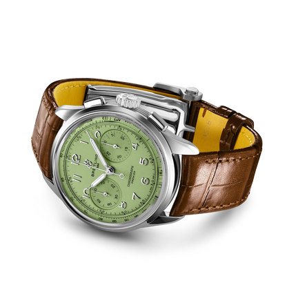 Breitling's Premier B09 Chronograph 40 with Green Dial