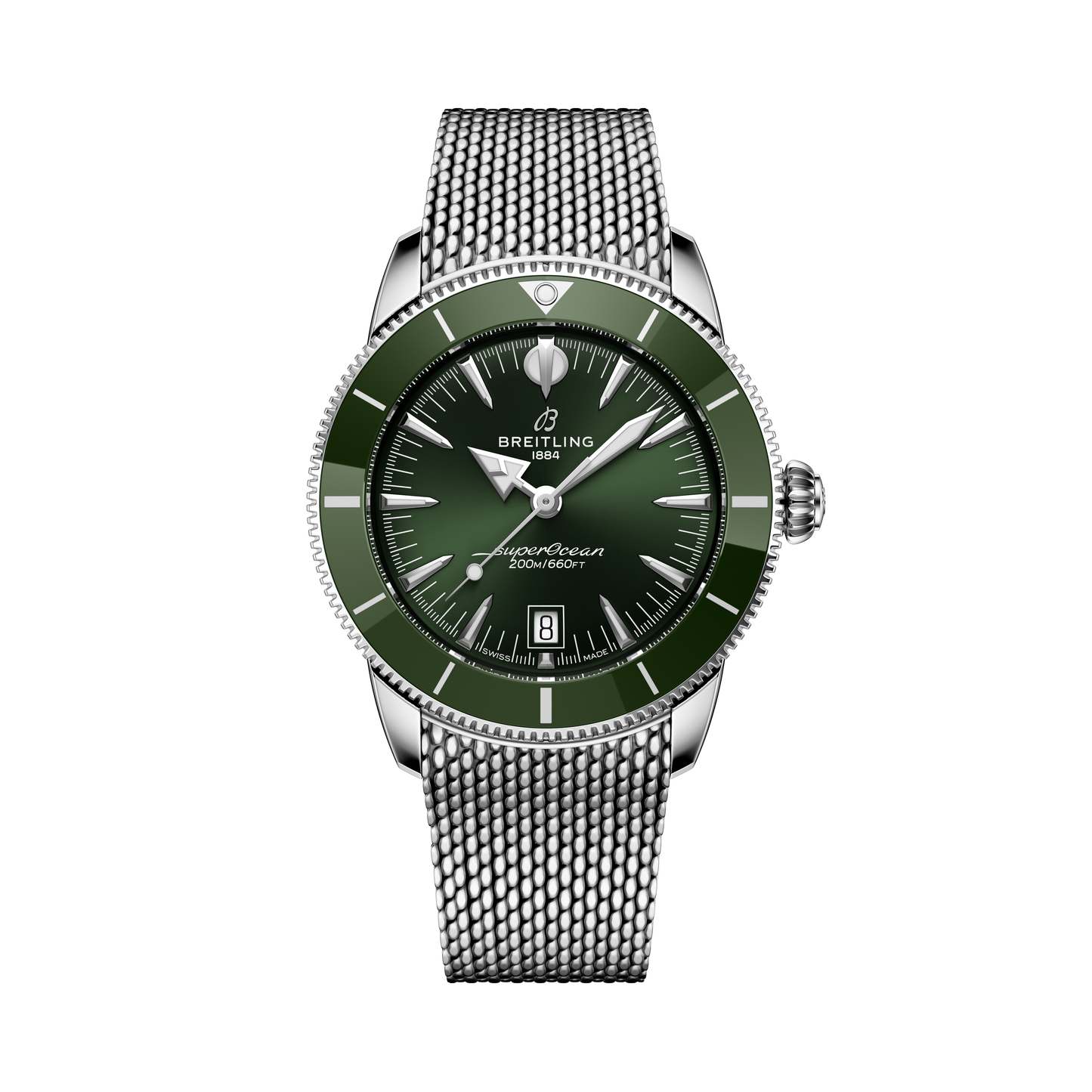 Breitling's Superocean Heritage B31 Automatic 42 with Green Dial