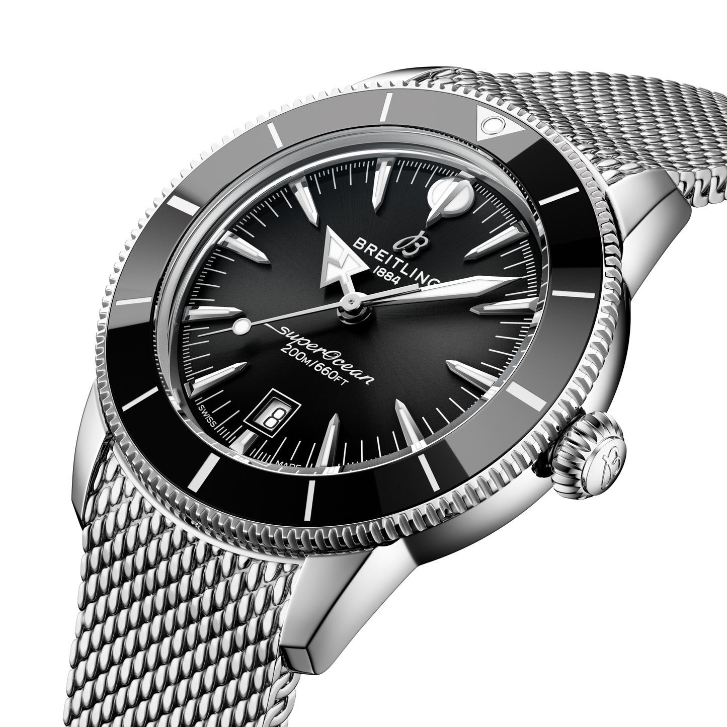 Breitling's Superocean Heritage B31 Automatic 44 with Black Dial