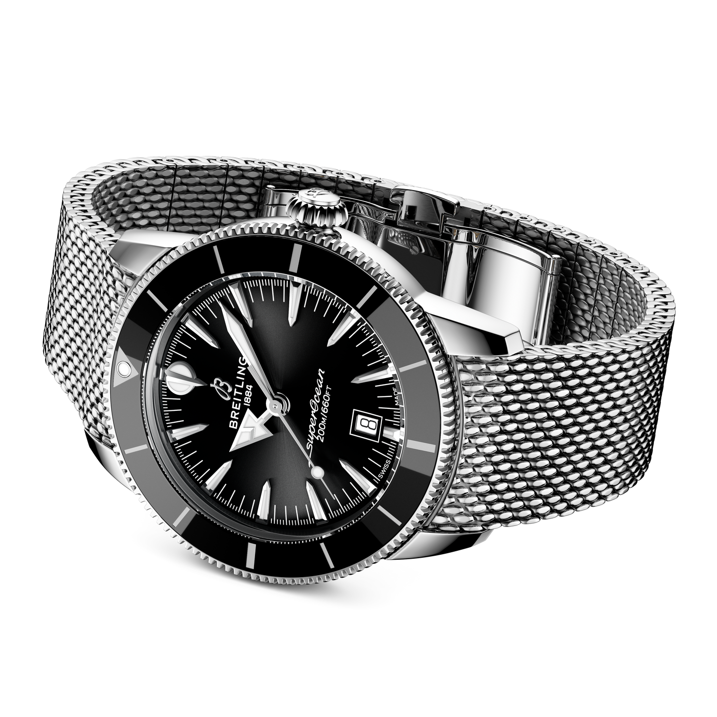 Breitling's Superocean Heritage B31 Automatic 44 with Black Dial