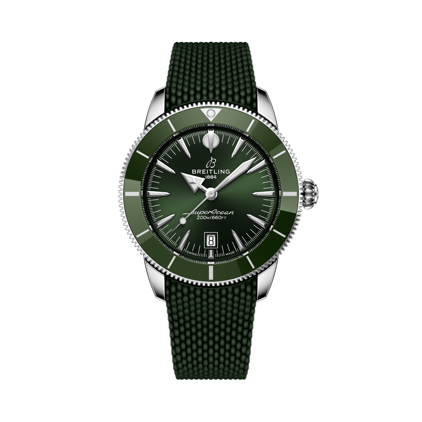 Breitling's Superocean Heritage B31 Automatic 44 with Green Dial