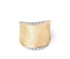 Marco Bicego's 18K Two-tone Lunaria Diamond Ring