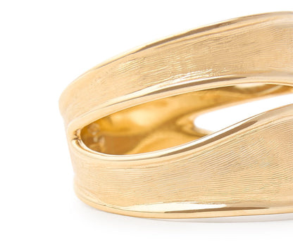 Marco Bicego's 18K Yellow Gold Lunaria Double-band Ring