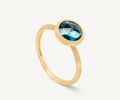 Marco Bicego's 18K Yellow Gold Jaipur London Topaz Ring